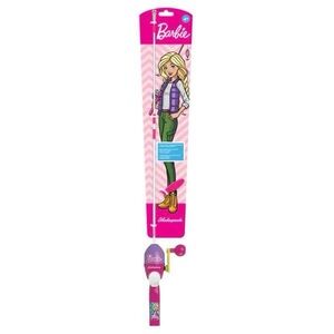 BRAND NEW girl youth barbie fishing rod